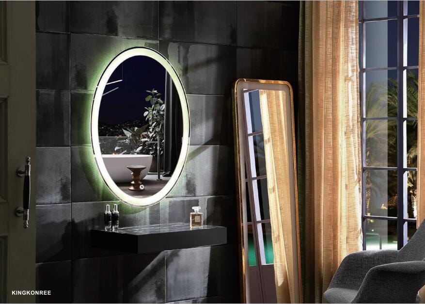 مرآة LED