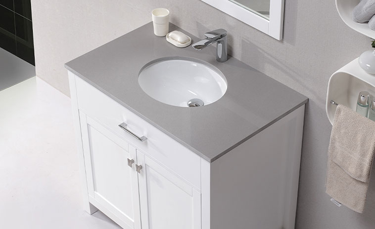 Solid Surface Vanity Tops With Integral Sink