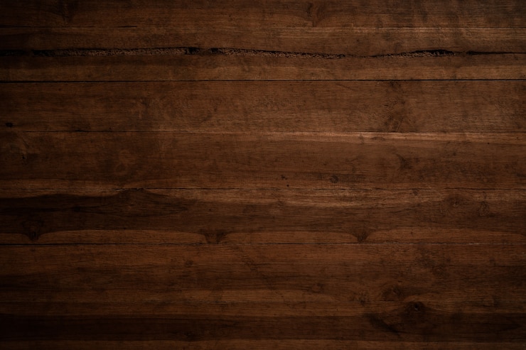 The surface of the old brown wood texture