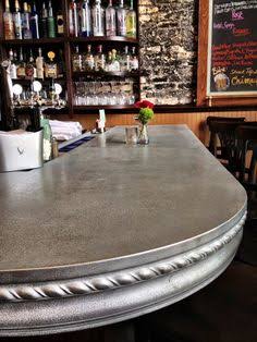 Restaurant Countertop with Curved Edges