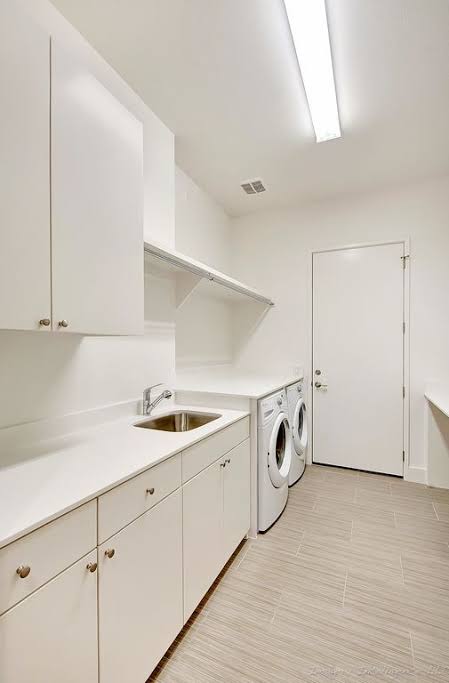 Solid Surface Laundry Countertop