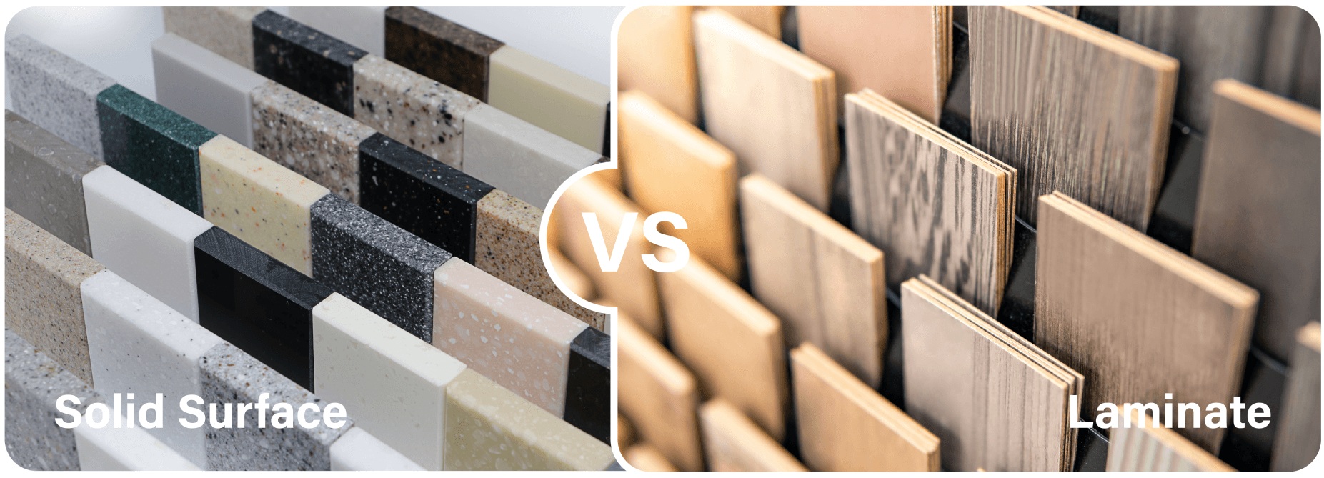 Solid Surface vs Laminate