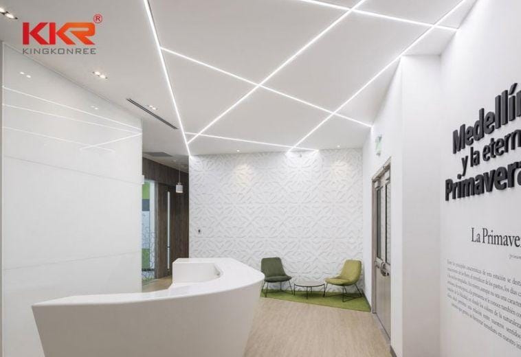 KKR Special Shape Customization Reception Desk 2 1