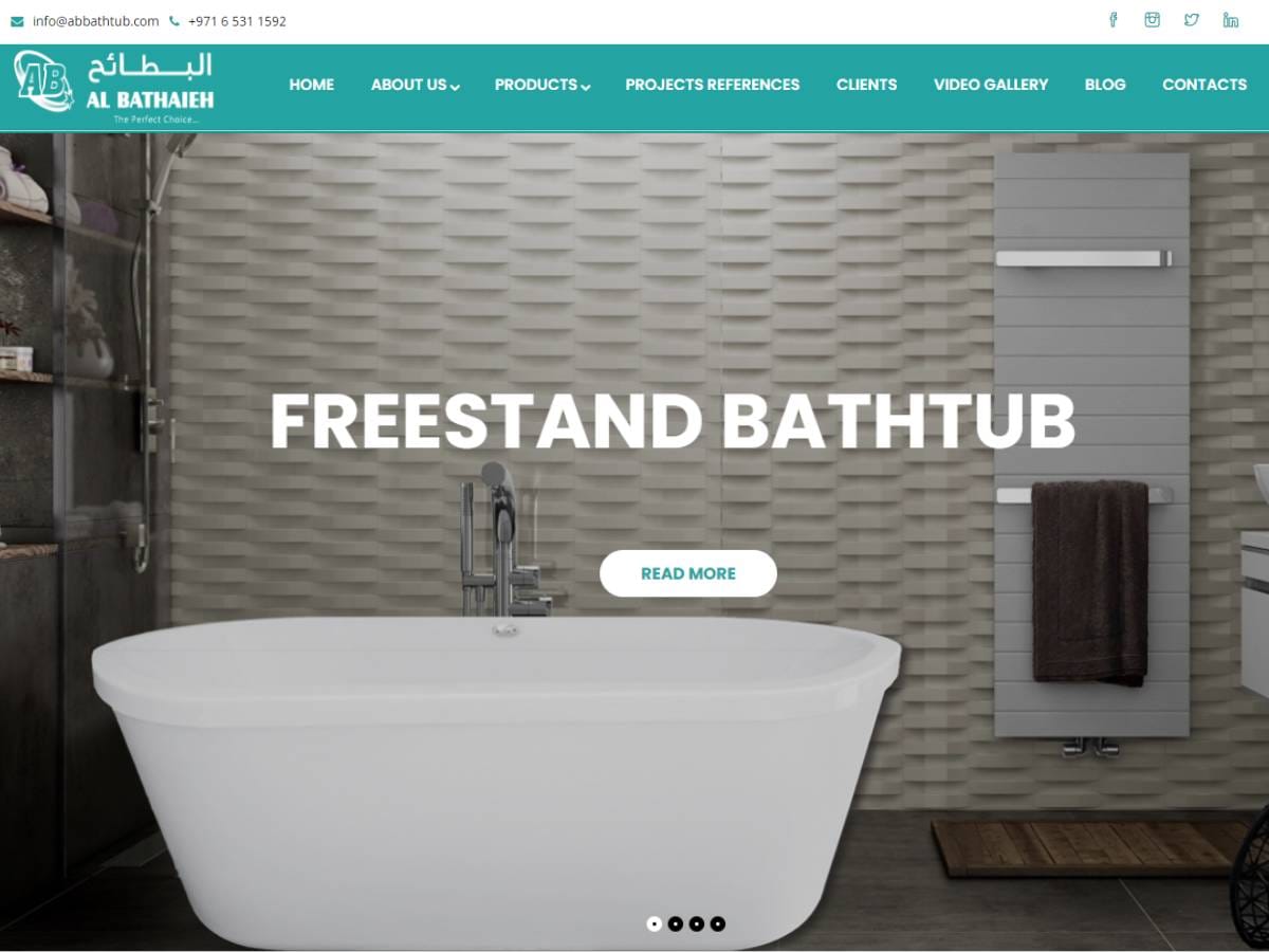 bathtub manufacturers in uae 7 7 Best Bathtub Manufacturers in UAE 7