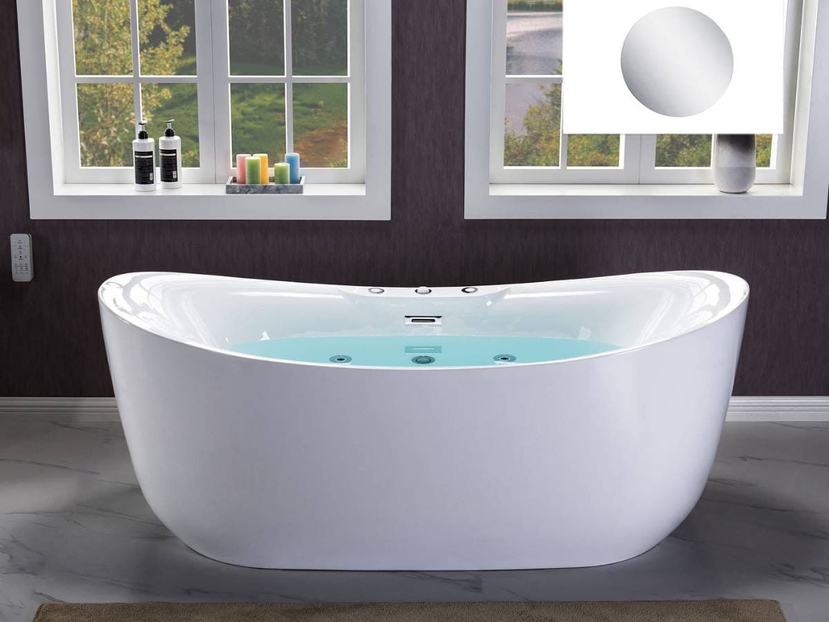 best acrylic freestanding bathtubs 2 10 Best Acrylic Freestanding Bathtubs 2