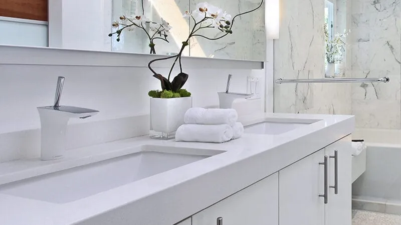 Bathroom countertop