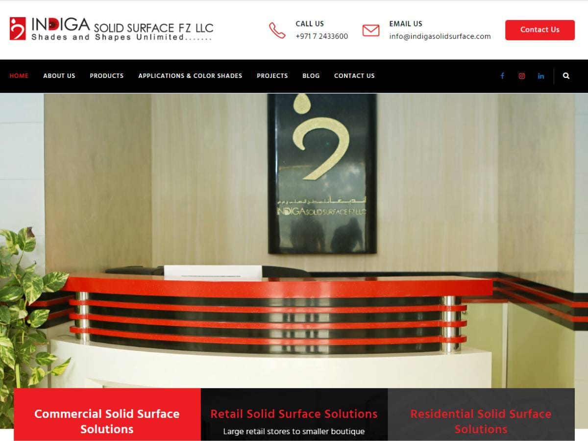 solid surface manufacturers in uae 3 7 Best Solid Surface Manufacturers in UAE 3