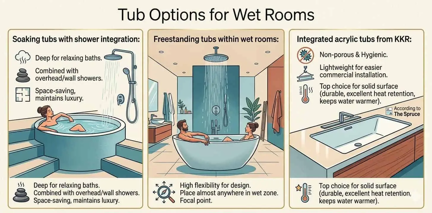 03 Badkuipopties voor natte ruimtes Ontwerp van natte ruimtes met badkuipen: creatieve oplossingen voor hotels en luxe woningen 2