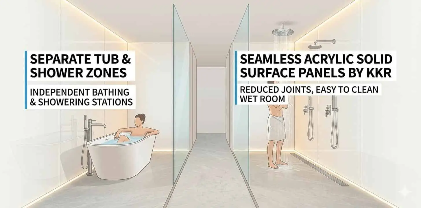 04 Innovatieve ideeën voor natte ruimtes met badkuipen: Creatieve oplossingen voor hotels en luxe woningen 3