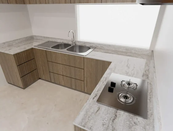 Shaker kitchen cabinets