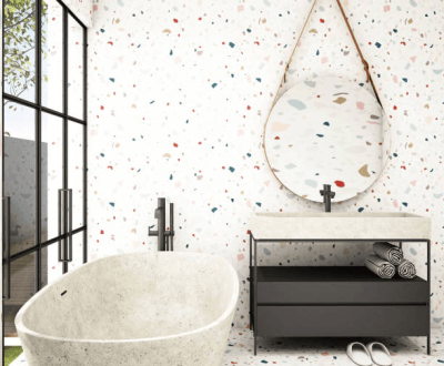 Terrazzo-look